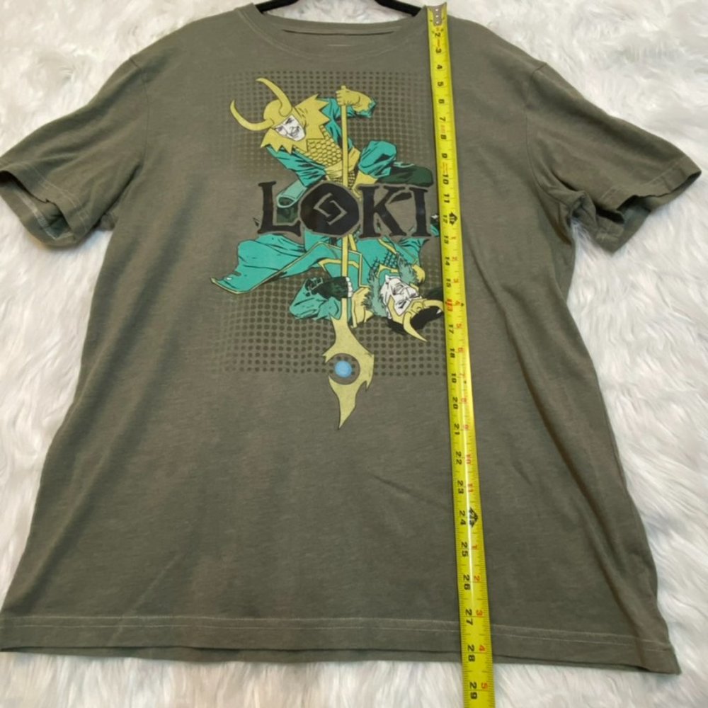 Marvel Disney LOKI T-Shirt Short Sleeves Size Medium - Picture 6 of 8